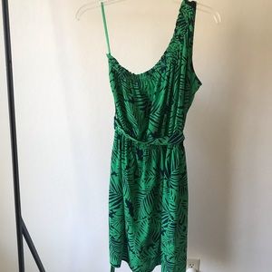 BANANA REPUBLIC ONE SHOULDER DRESS